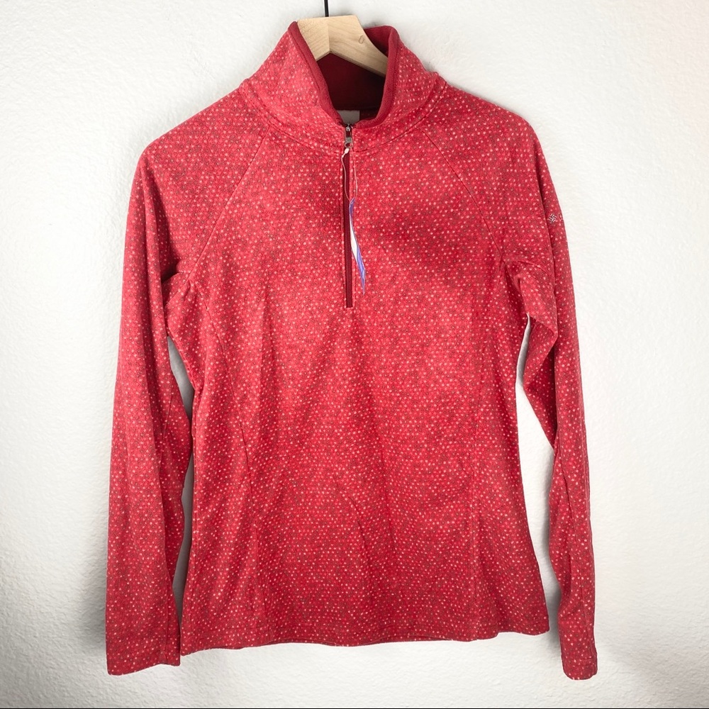 *NEW* COLUMBIA Fleece 1/2 Zip Lightweight Jacket